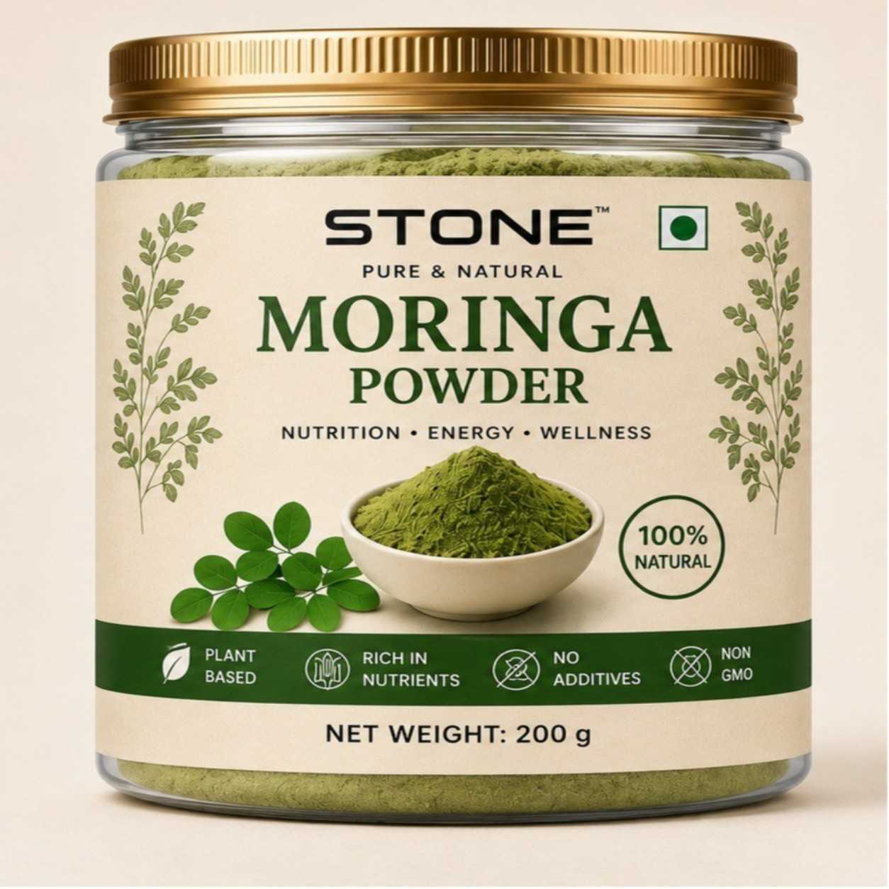 Stone Moringa Powder