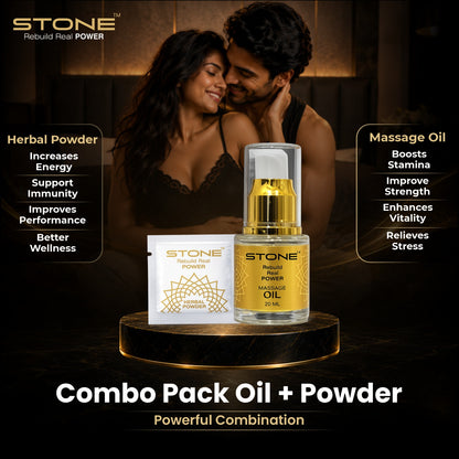 Stone Oil + Stone Powder Combo Pack