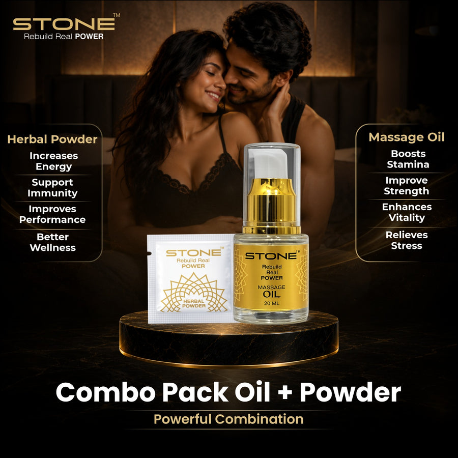 Stone Oil + Stone Powder Combo Pack