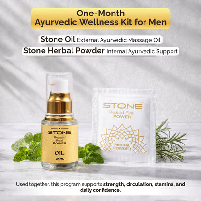 Stone Oil + Stone Powder Combo Pack