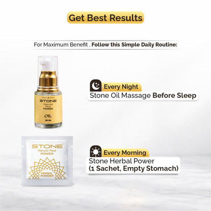 Stone Oil + Stone Powder Combo Pack