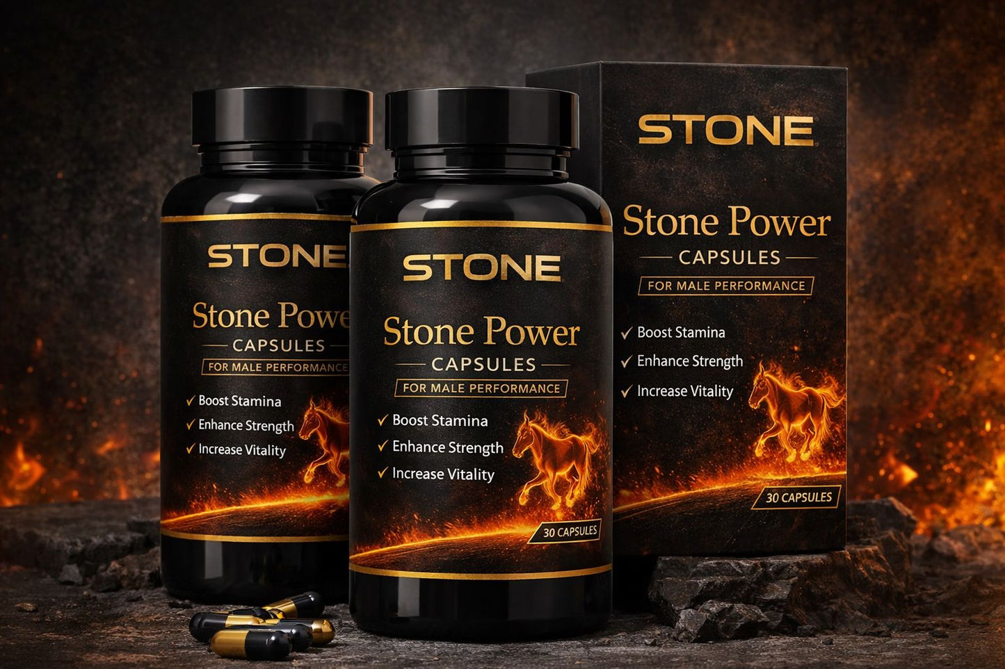 Stone Power Capsules For Men